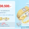 โปรโมชั่นแหวนคู่30,500บาท