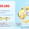 โปรโมชั่นแหวนคู่30,500บาท