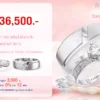 โปรโมชั่นแหวนคู่36,500บาท