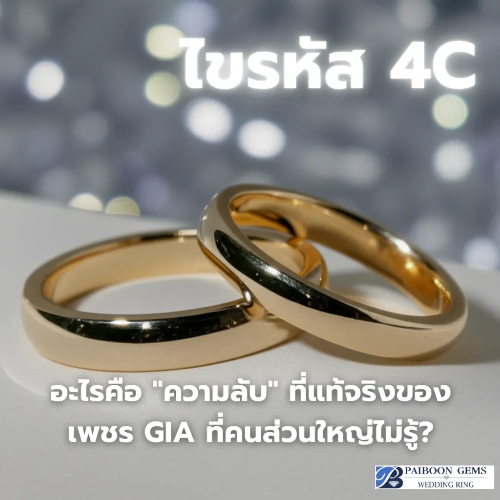 ไขรหัส 4C: อะไรคือ "ความลับ" ที่แท้จริงของเพชร GIA ที่คนส่วนใหญ่ไม่รู้?