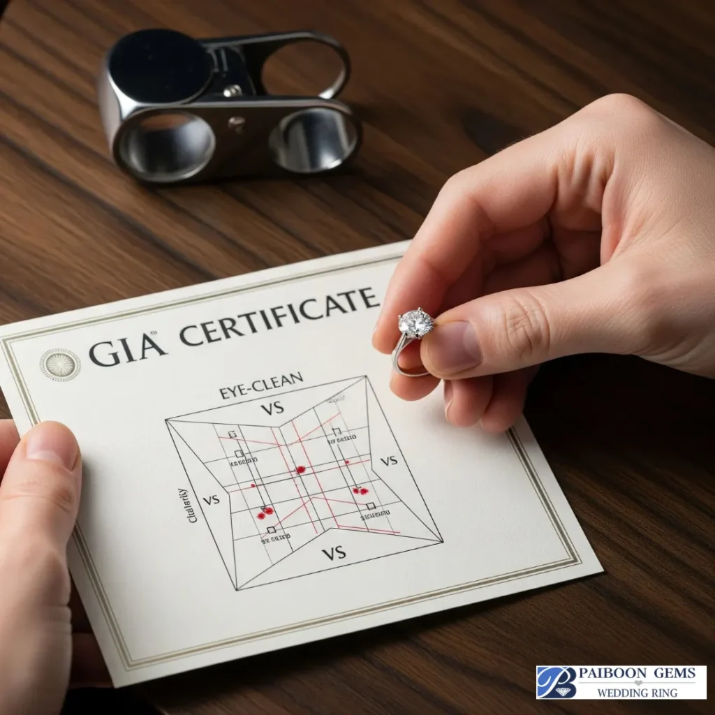 ค้นหา "จุดคุ้มค่า" (Sweet Spot) ของเพชร GIA: เทคนิคเลือก แหวนแต่งงาน ให้สวยที่สุดในงบจาก ไพบูลย์ เจมส์